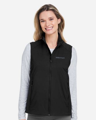  Custom Embroidered Marmot Women's Novus LT Insulated Vest M15536 With Logo 
