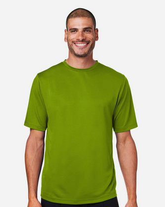  Custom Embroidered Team 365 Men's Zone Performance Mesh T-Shirt TT15 With Logo 