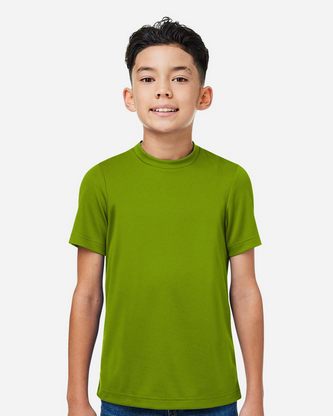  Company Branded Team 365 Youth Zone Performance Mesh T-Shirt TT15Y With Logo 