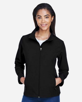 Custom Embroidered Team 365 Women's Leader Soft Shell Jacket TT80W With Logo