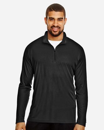  Company Branded Team 365 Men's Zone Performance Quarter-Zip Pullover TT31 With Logo 