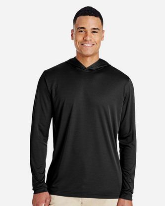  Custom Embroidered Team 365 Men's Zone Performance Hooded T-Shirt TT41 With Logo 