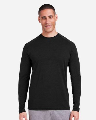 Custom Logo TASC Performance Inc Carrollton Fitness Long Sleeve T-Shirt TM310 Embroidered