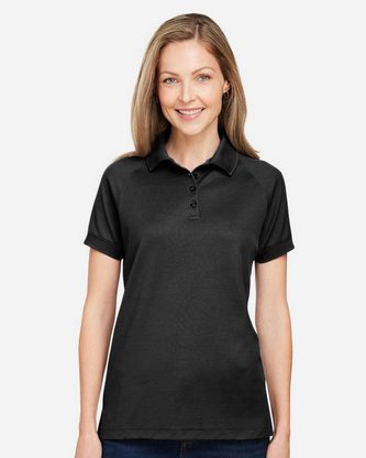  Company Branded Harriton Women's Charge Snag and Soil Protect Polo M208W With Logo 
