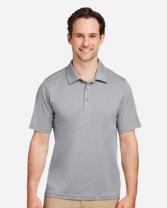 Custom Embroidered Team 365 Men's Zone Sonic Heather Performance Polo TT51H With Logo
