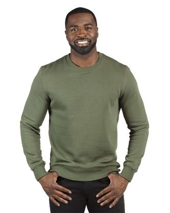Custom Embroidered Threadfast Apparel Ultimate Crewneck Sweatshirt 320C With Logo