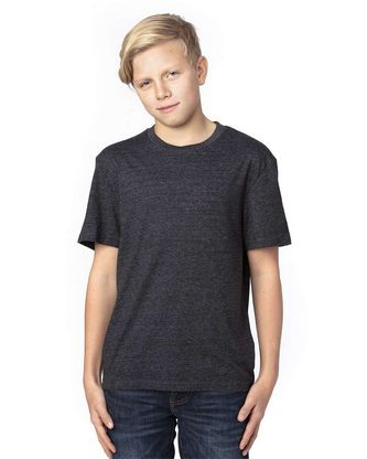  Custom Logo Threadfast Apparel Youth Triblend T-Shirt 602A Embroidered 