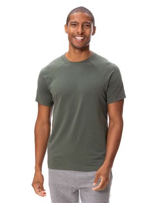  Company Branded Threadfast Apparel Impact Raglan T-Shirt 382R With Logo 