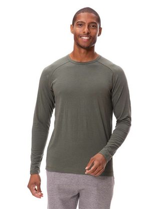 Custom Embroidered Threadfast Apparel Impact Long-Sleeve T-Shirt 382LS With Logo