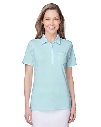  Custom Logo vineyard vines Women's Fanshell Polo G001320 Embroidered 