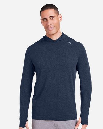 Company Branded TASC Performance Inc Carrollton Lightweight Hooded Long Sleeve T-Shirt TM405H With L