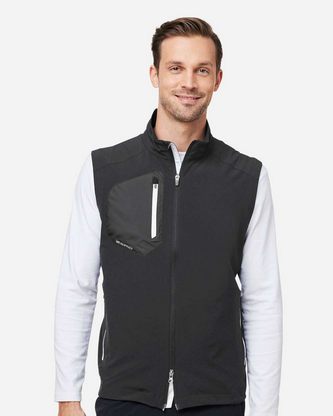  Custom Logo Zero Restriction Full-Zip Vest W1009Z Embroidered 