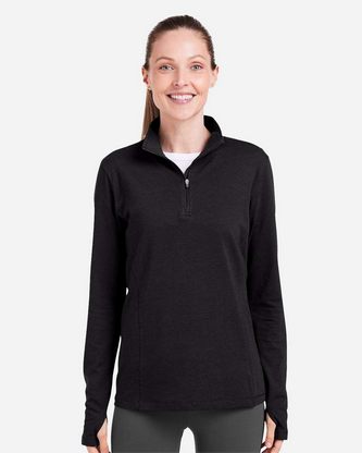  Custom Embroidered TASC Performance Inc Women's Recess Quarter-Zip Pullover TW300 With Logo 