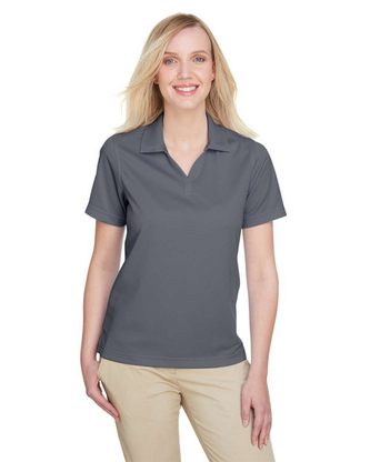  Custom Embroidered UltraClub Women's Cavalry Twill Performance Polo UC102W With Logo 