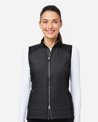 Custom Logo Zero Restriction Women's Tess Hybrid Vest L324L Embroidered