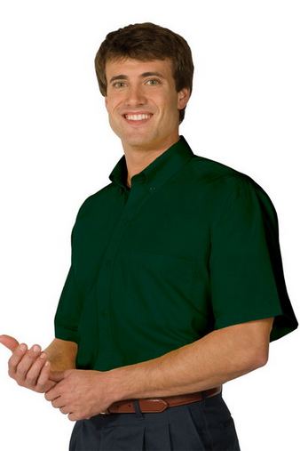 Custom Embroidered Edwards Men's Soft Touch Poplin Shirt - 1245