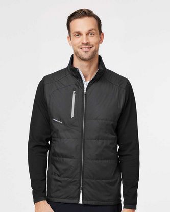 Company Branded Zero Restriction Lightweight Hybrid Jacket W1018 With Logo
