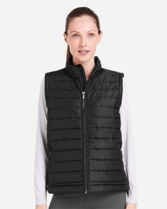 Custom Embroidered TASC Performance Inc Women's Quilted Puffer Vest TW911 With Logo