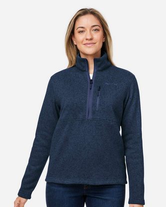 Custom Logo Marmot Women's Drop Line Half-Zip Jacket M16248 Embroidered