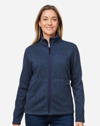  Company Branded Marmot Women's Drop Line Fleece Jacket M16250 With Logo 