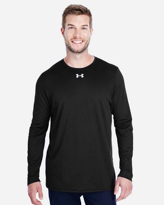 Custom Logo Under Armour Locker 2.0 Long Sleeve T-Shirt 1305776 Embroidered