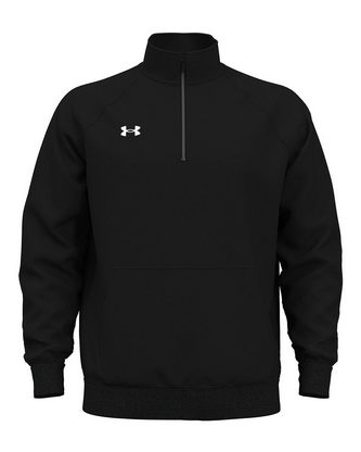  Custom Logo Under Armour Rival Fleece Quarter-Zip Pullover 1386016 Embroidered 