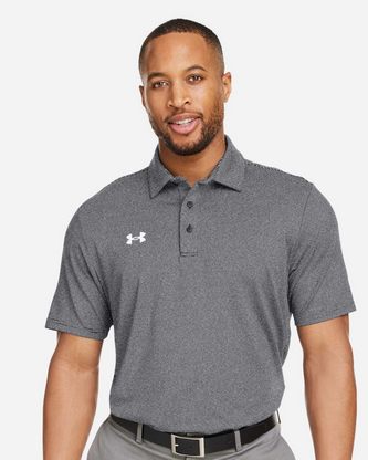 Custom Embroidered Under Armour Destin Drive Striped Performance Polo 1389853 With Logo
