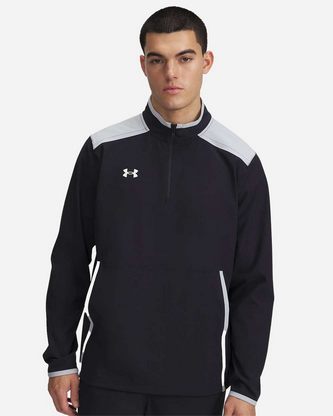 Custom Embroidered Under Armour Motivate 3.0 Long Sleeve Half-Zip 1389611 With Logo