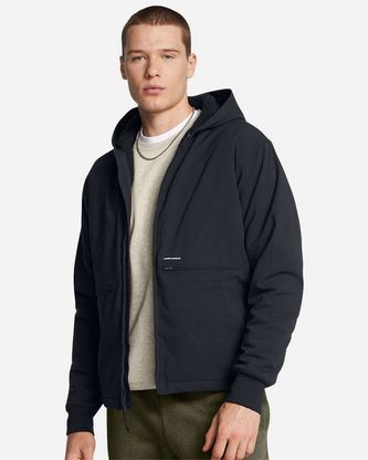  Custom Logo Under Armour Icon Fleece Jacket 1387568 Embroidered 