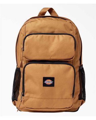  Custom Logo Dickies 23L Double Zip Pocket Backpack DZ22C Embroidered 