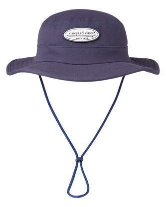 Company Branded vineyard vines Surf Patch Canvas Bucket Hat F002311 With Logo