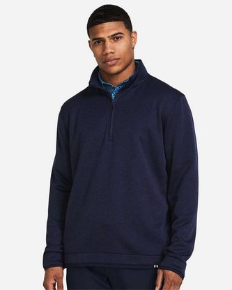  Custom Embroidered Under Armour Storm Sweater Fleece Quarter-Zip Pullover 1383256 With Logo 