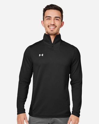  Company Branded Under Armour Command Quarter-Zip Pullover 1360712 With Logo 