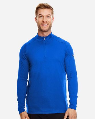  Custom Logo Under Armour UA Tech Quarter-Zip Pullover 1300131 Embroidered 