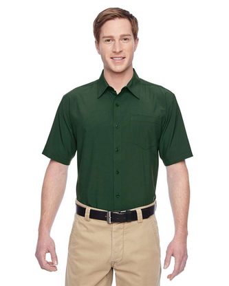  Custom Embroidered Harriton Men's Paradise Short Sleeve Performance Shirt M610S With Logo 