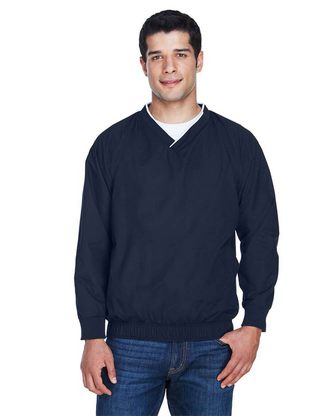 Company Branded Harriton Microfiber Wind Shirt M700 With Logo
