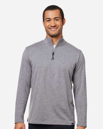  Custom Embroidered Glyder Marbled Jersey Fairway Quarter-Zip Pullover MDP1772 With Logo 