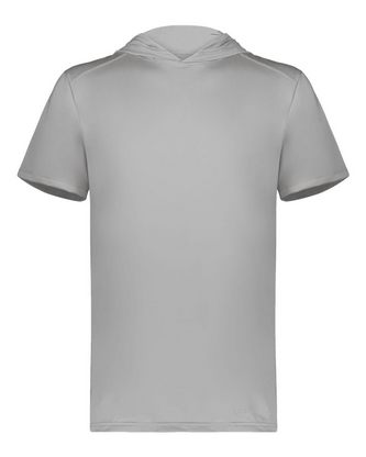  Custom Embroidered Holloway Hooded T-Shirt Powered by Coolcore 222142 With Logo 