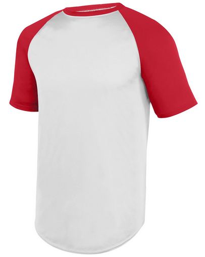  Unisex Wicking SS Baseball Jersey 