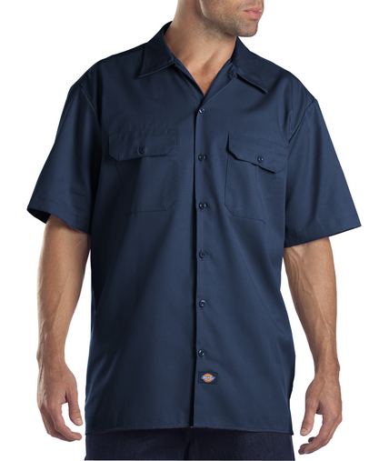 Custom Embroidered Dickies Unisex Tall Work Shirt - 1574T