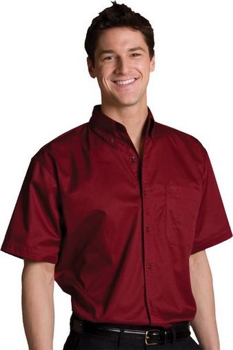 Custom Embroidered  Edwards Men's Cotton Plus Twill Shirt - 1740 