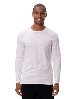 Unisex Ultimate Long-Sleeve T-Shirt - WHITE - XS 