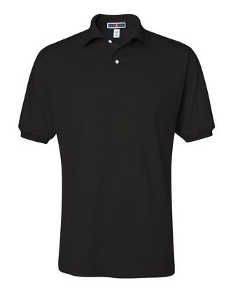  Company Branded JERZEES SpotShield® 50/50 Polo 437MSR With Logo 