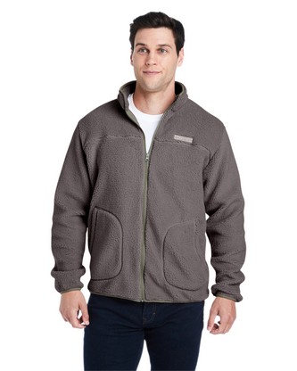 Men's Rugged Ridge™ II Sherpa Full-Zip Fleece Jacket - CITY GREY SHARK - S 