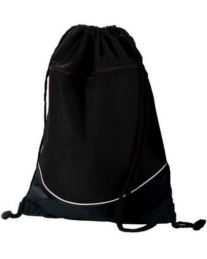 Tri-Color Drawstring Backpack