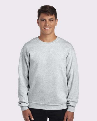  Custom Embroidered JERZEES NuBlend® Crewneck Sweatshirt 562MR With Logo 