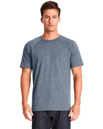 Custom Printed Next Level Mock Twist Raglan T-Shirt - 2050