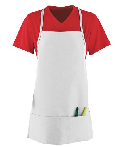 Unisex Medium Apron With Pouch