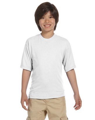  Youth DRI-POWER® SPORT T-Shirt - WHITE - S 