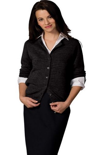  Women'S Jewel Neck Cardigan W/Tuff-Pil?? Plus 